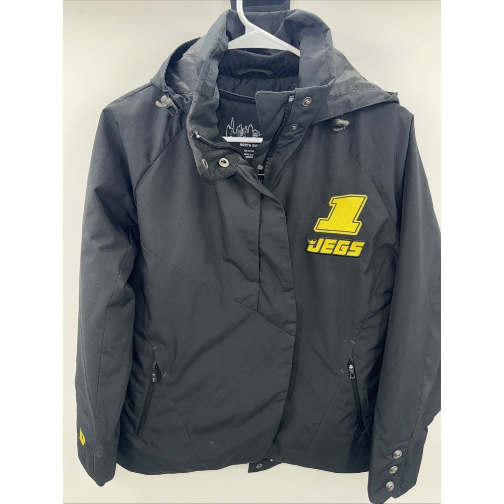 JEGS Ladies J Crown Jacket North End Sport EZEM Small Black Racing Jacket‎